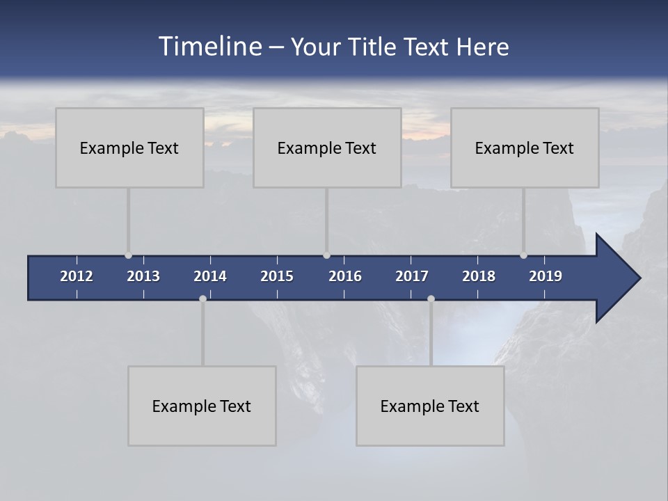Indien Magique Marin PowerPoint Template