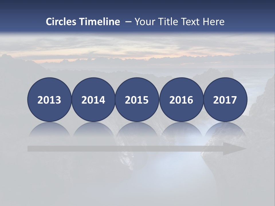 Indien Magique Marin PowerPoint Template