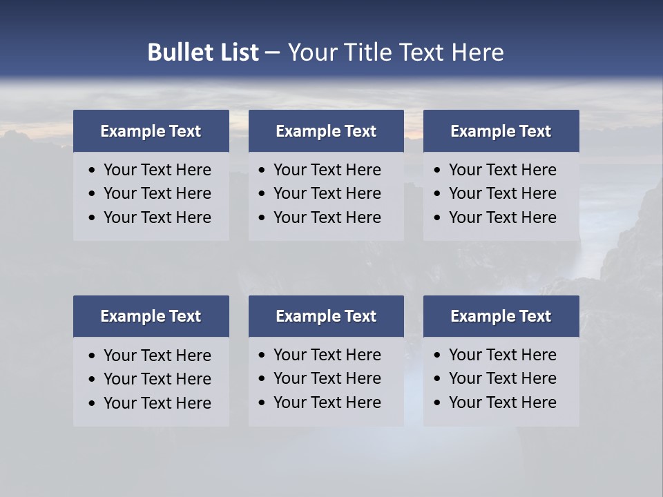 Indien Magique Marin PowerPoint Template