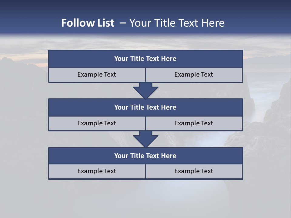 Indien Magique Marin PowerPoint Template