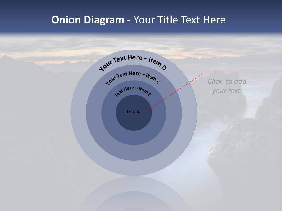 Indien Magique Marin PowerPoint Template