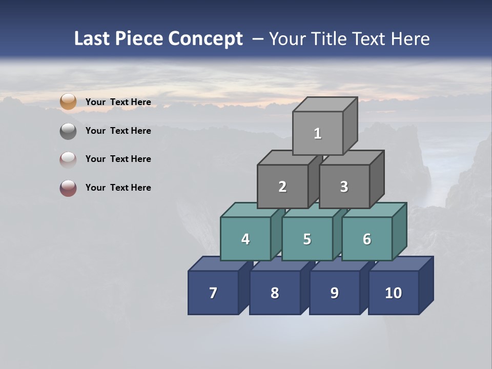 Indien Magique Marin PowerPoint Template