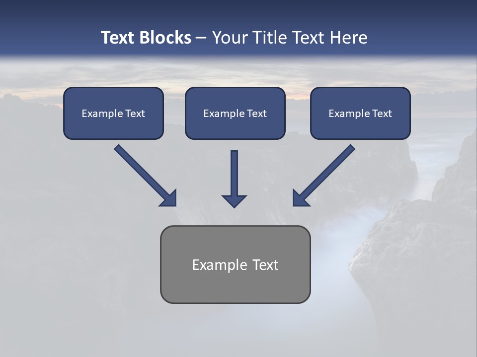 Indien Magique Marin PowerPoint Template