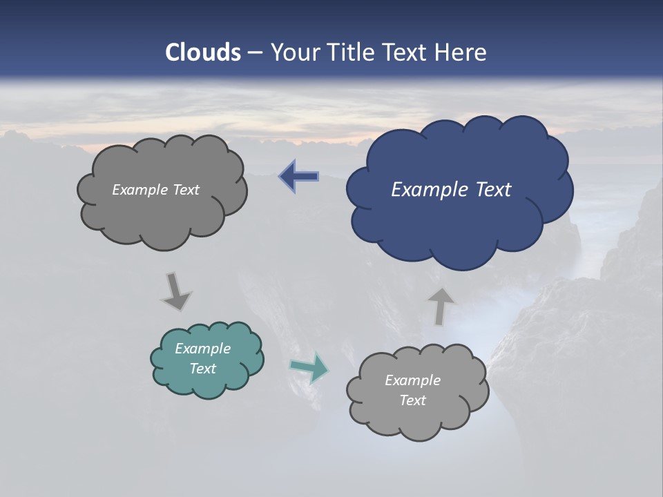 Indien Magique Marin PowerPoint Template