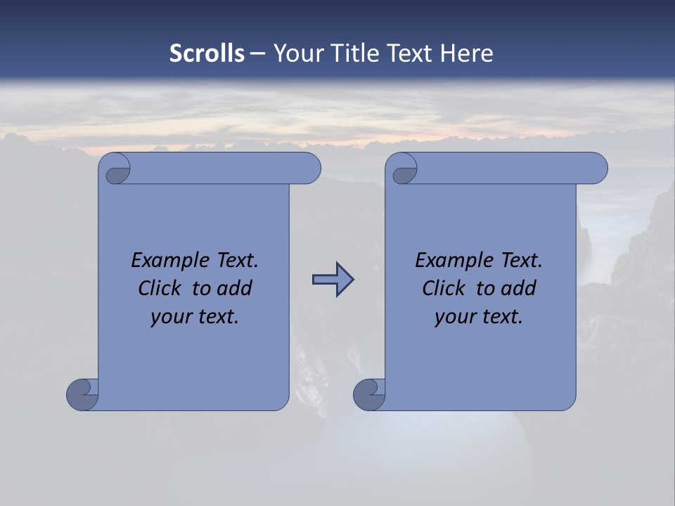 Indien Magique Marin PowerPoint Template