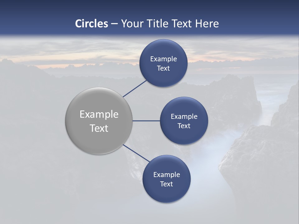 Indien Magique Marin PowerPoint Template