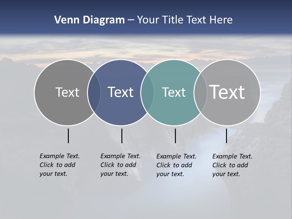 Indien Magique Marin PowerPoint Template