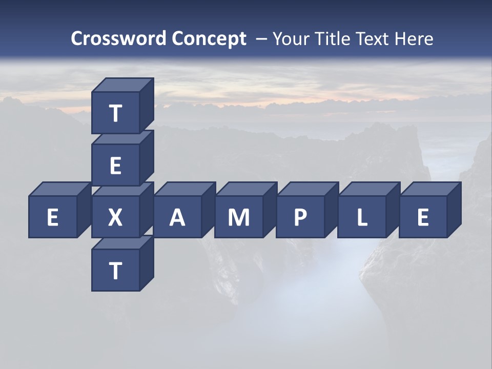 Indien Magique Marin PowerPoint Template