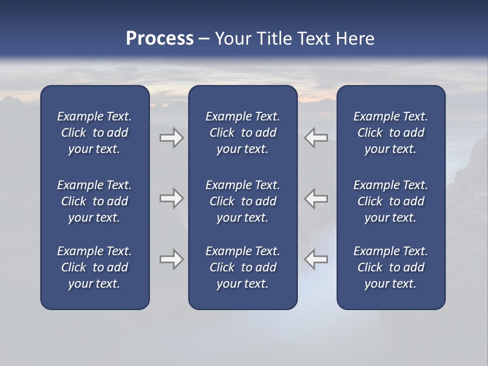 Indien Magique Marin PowerPoint Template