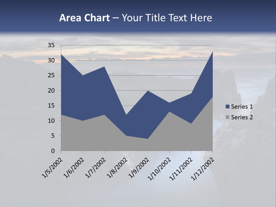 Indien Magique Marin PowerPoint Template