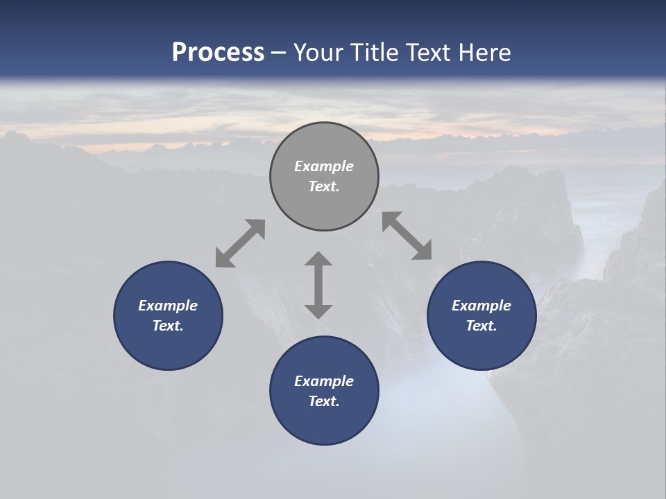 Indien Magique Marin PowerPoint Template