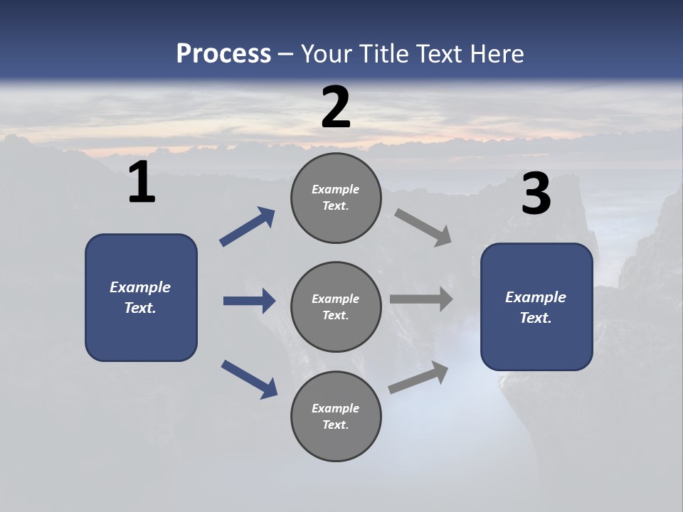 Indien Magique Marin PowerPoint Template