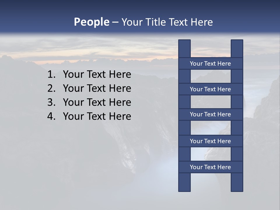 Indien Magique Marin PowerPoint Template