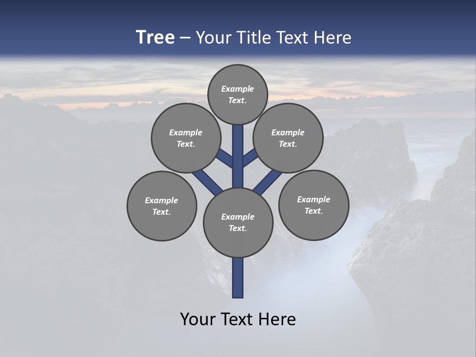 Indien Magique Marin PowerPoint Template