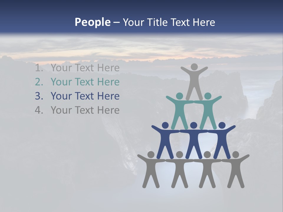 Indien Magique Marin PowerPoint Template