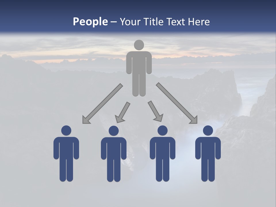 Indien Magique Marin PowerPoint Template