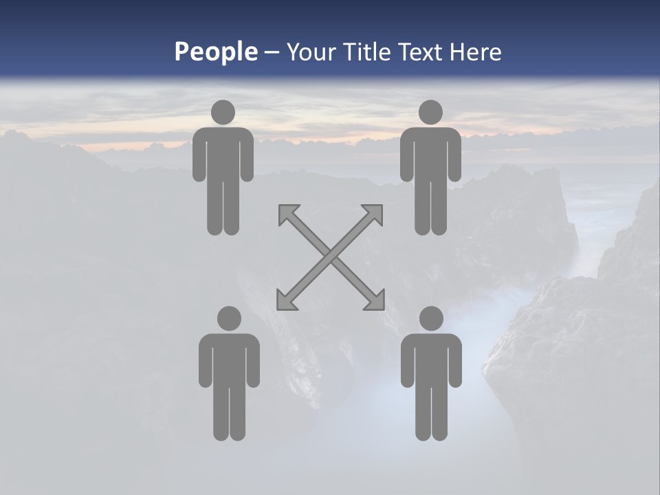 Indien Magique Marin PowerPoint Template