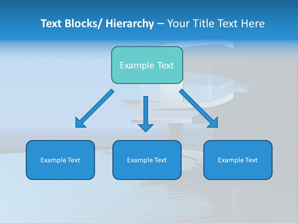 Sea Light Pool PowerPoint Template