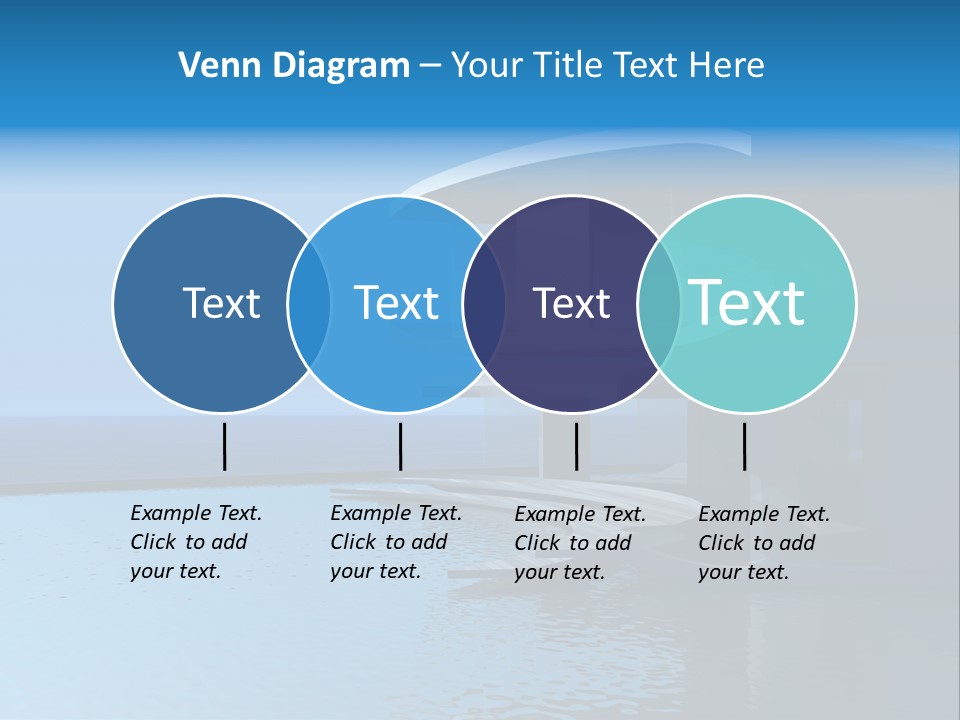 Sea Light Pool PowerPoint Template