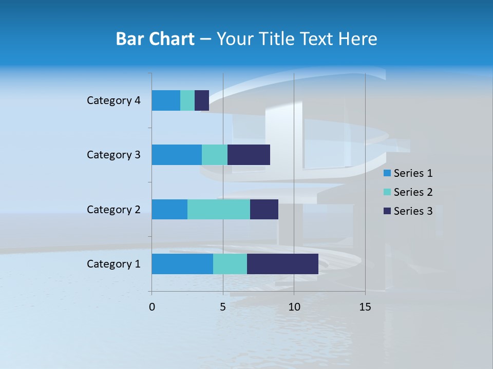 Sea Light Pool PowerPoint Template