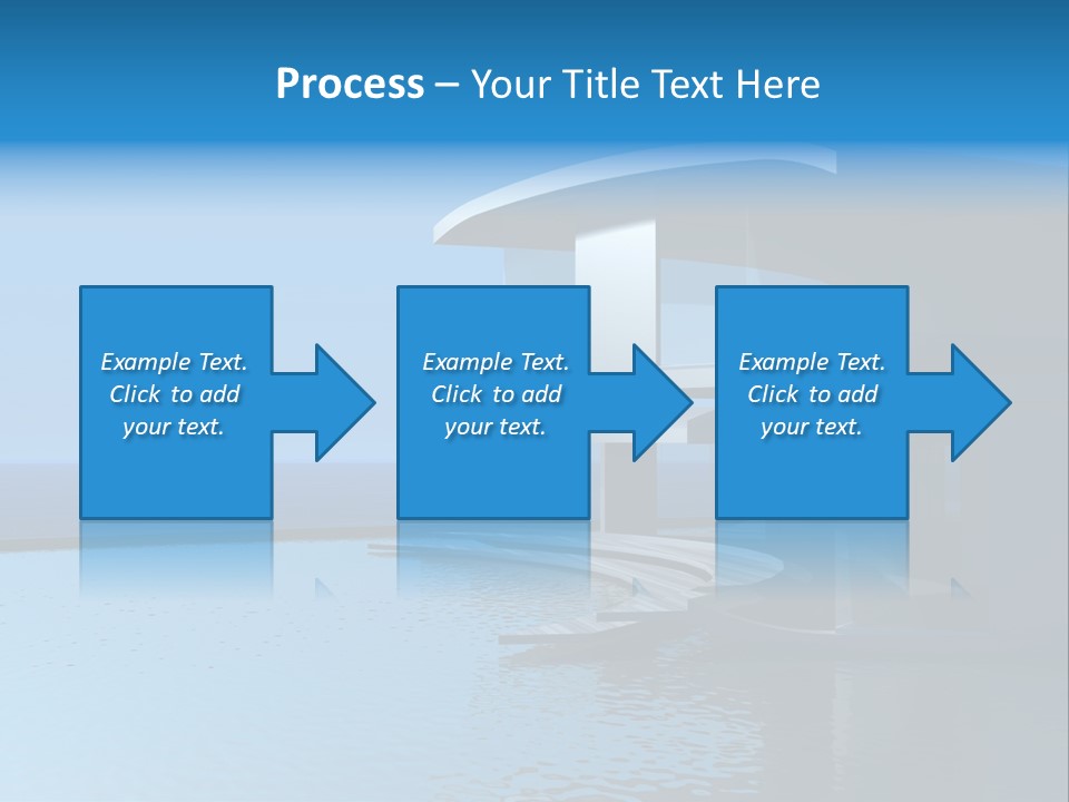 Sea Light Pool PowerPoint Template