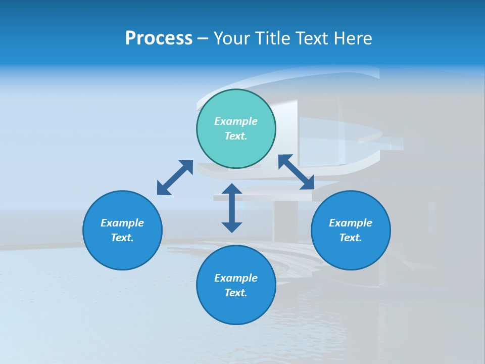 Sea Light Pool PowerPoint Template