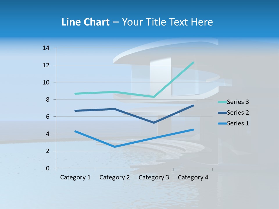 Sea Light Pool PowerPoint Template