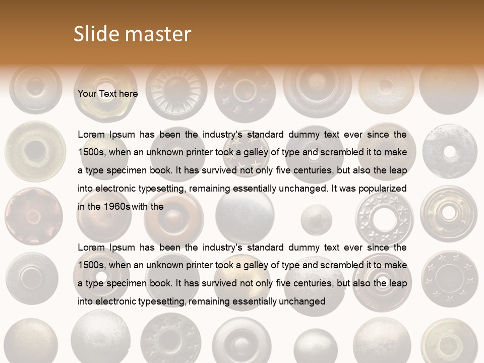 Used Round Various PowerPoint Template