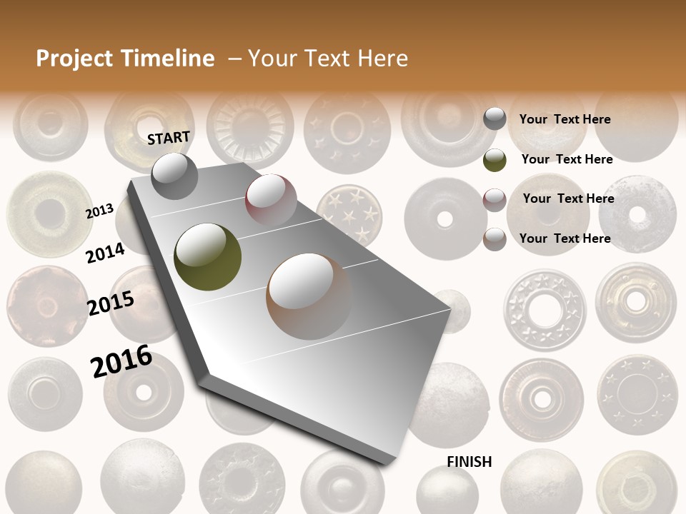 Used Round Various PowerPoint Template