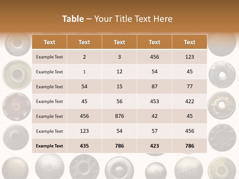 Used Round Various PowerPoint Template