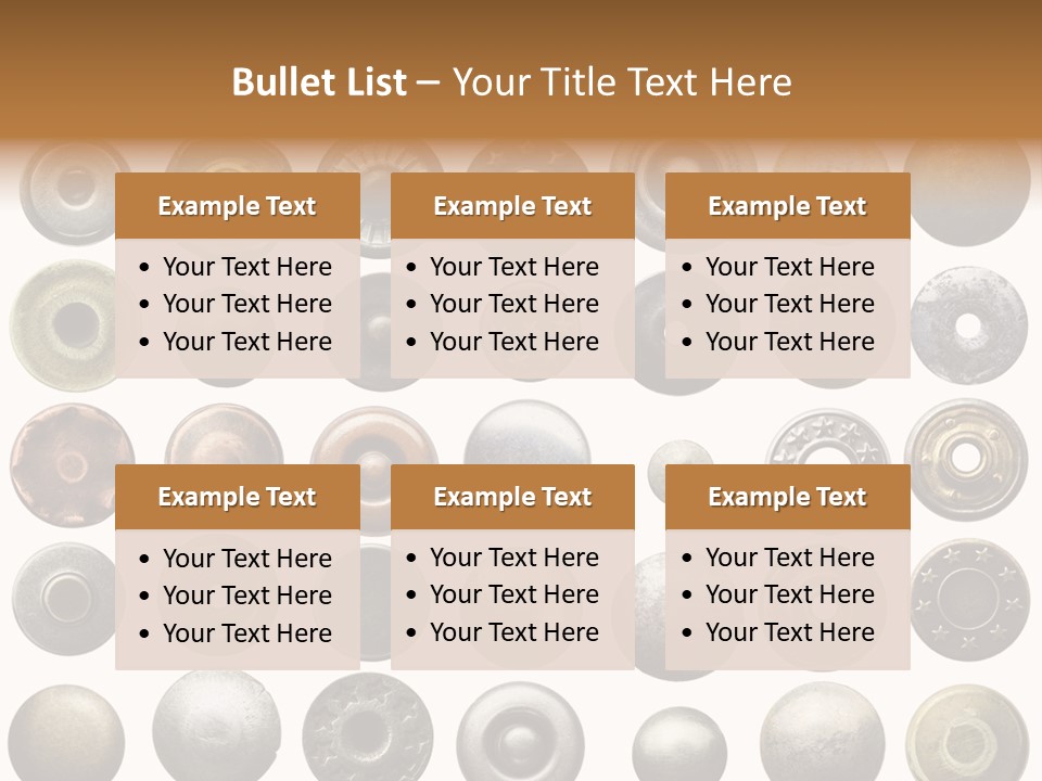 Used Round Various PowerPoint Template