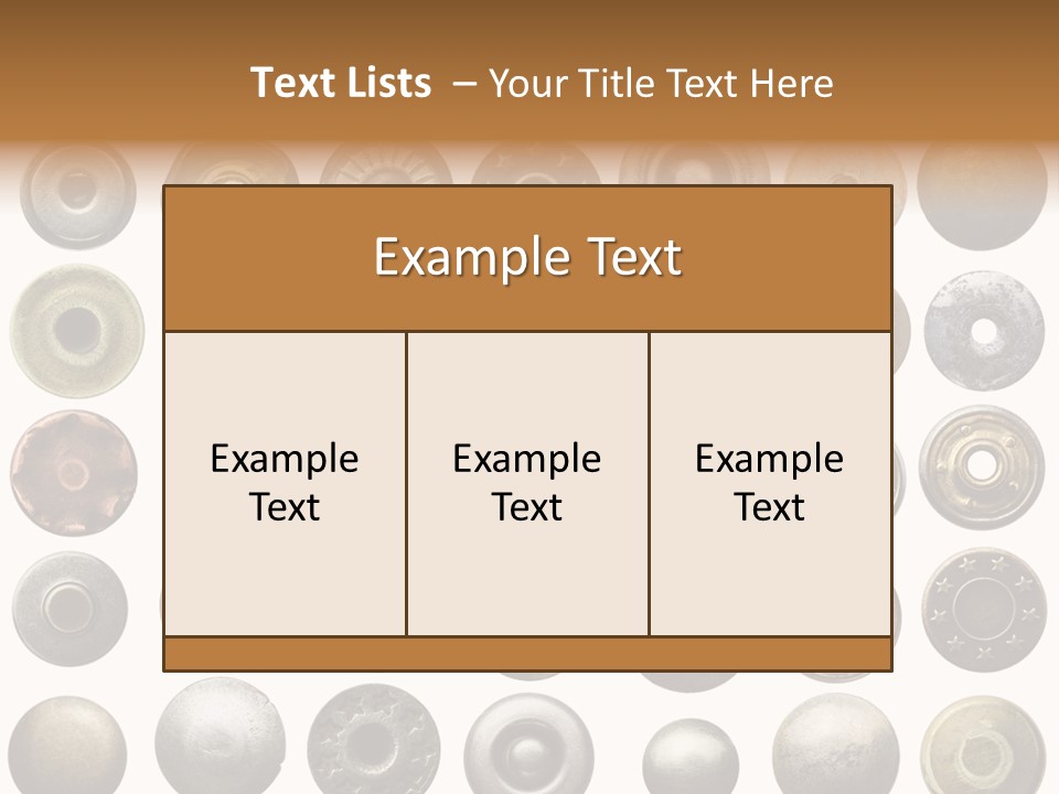 Used Round Various PowerPoint Template