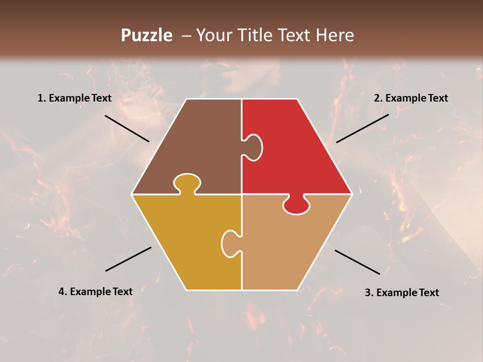 Skin Woman Vertical PowerPoint Template