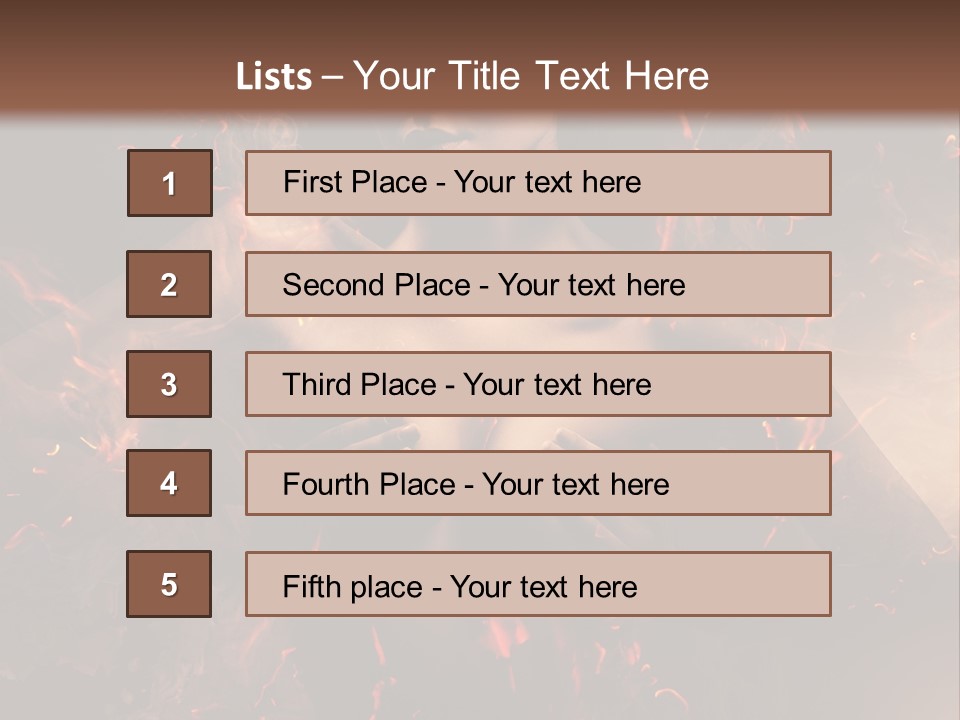 Skin Woman Vertical PowerPoint Template