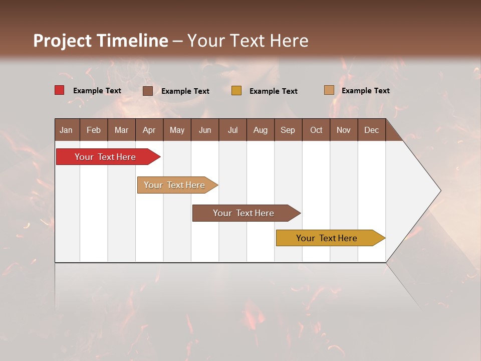 Skin Woman Vertical PowerPoint Template