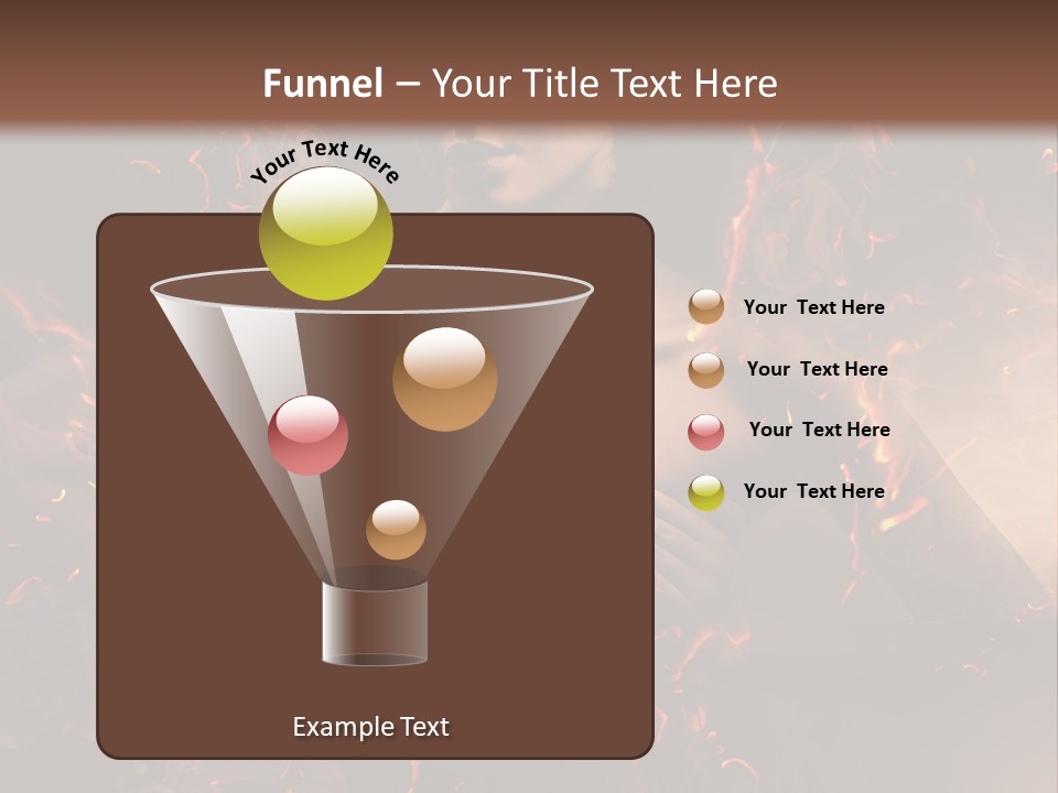 Skin Woman Vertical PowerPoint Template