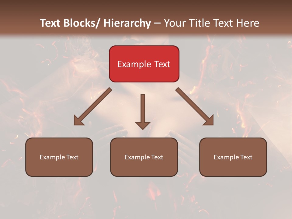 Skin Woman Vertical PowerPoint Template