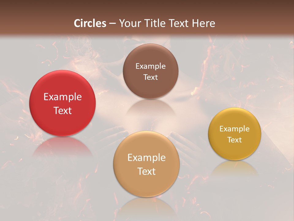 Skin Woman Vertical PowerPoint Template