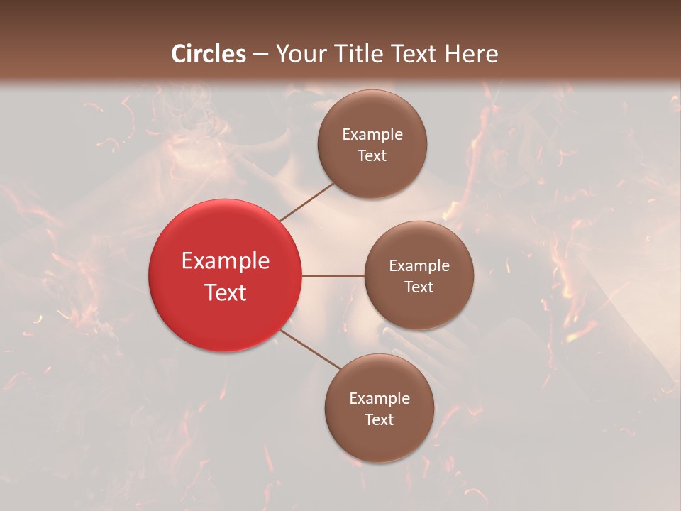 Skin Woman Vertical PowerPoint Template