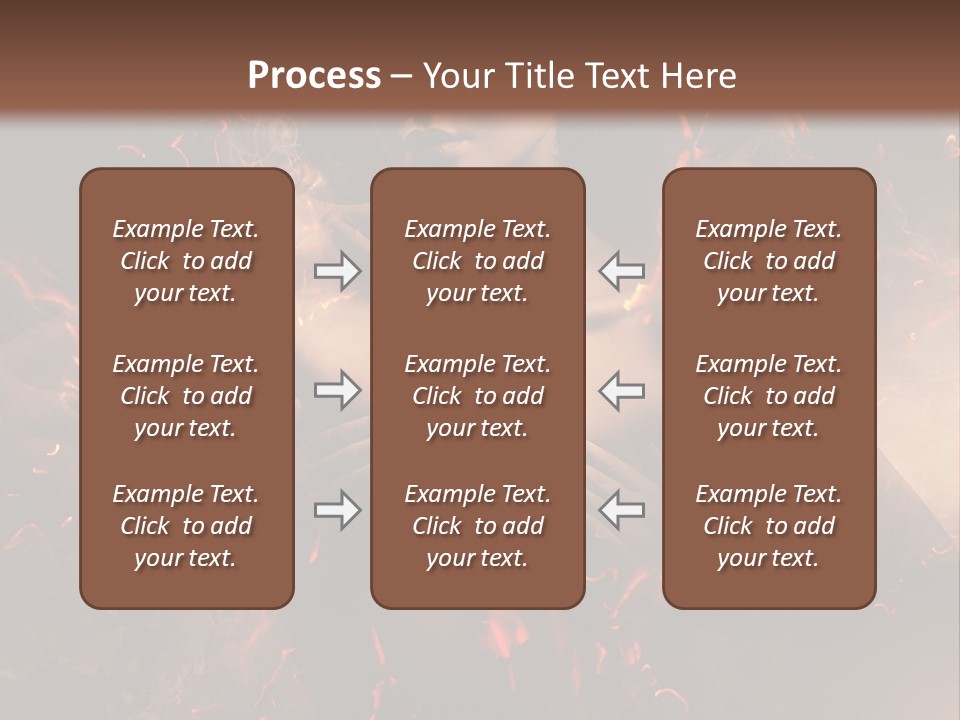 Skin Woman Vertical PowerPoint Template