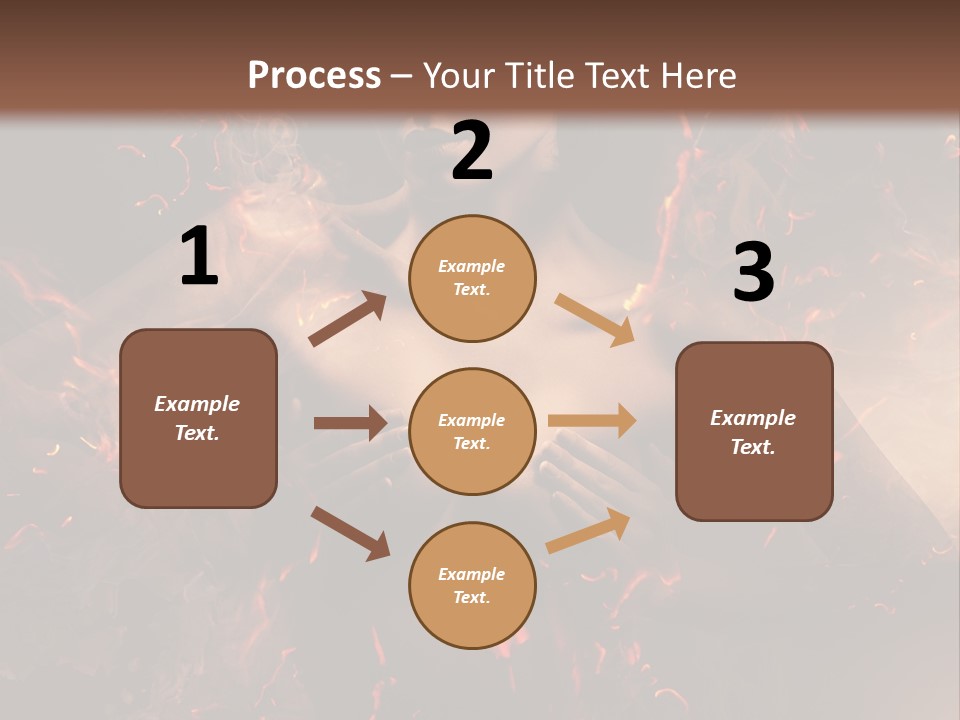 Skin Woman Vertical PowerPoint Template