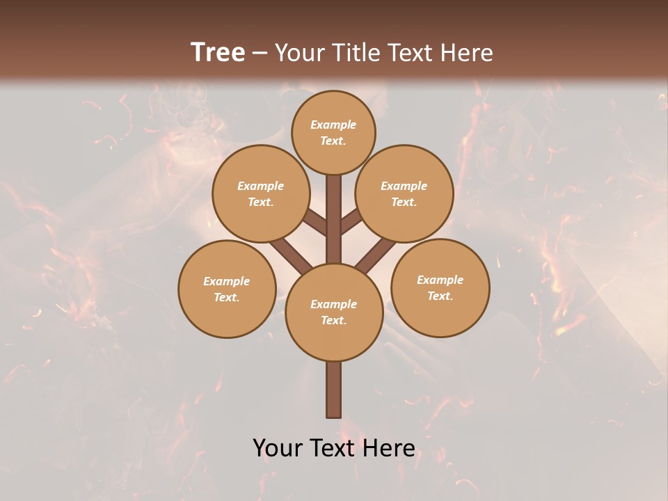 Skin Woman Vertical PowerPoint Template