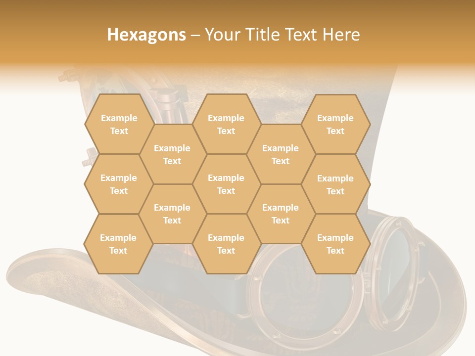 Worn Top Hat Punk PowerPoint Template