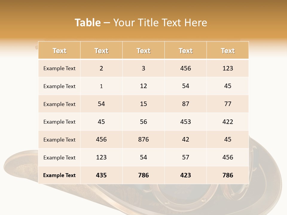 Worn Top Hat Punk PowerPoint Template