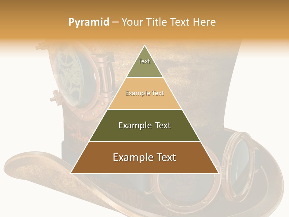 Worn Top Hat Punk PowerPoint Template