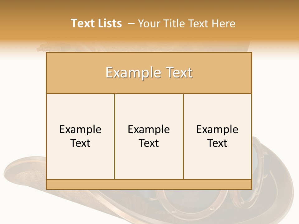Worn Top Hat Punk PowerPoint Template