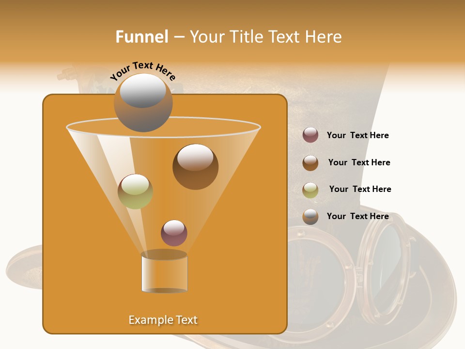 Worn Top Hat Punk PowerPoint Template