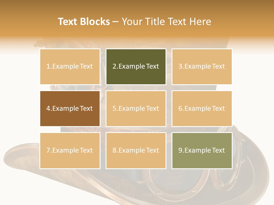 Worn Top Hat Punk PowerPoint Template