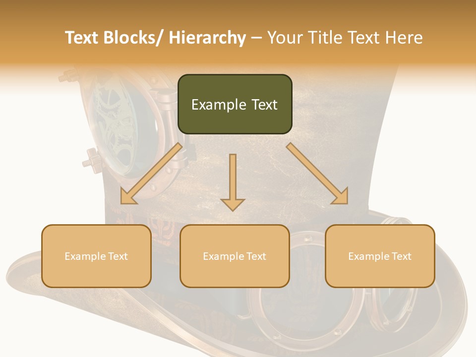 Worn Top Hat Punk PowerPoint Template