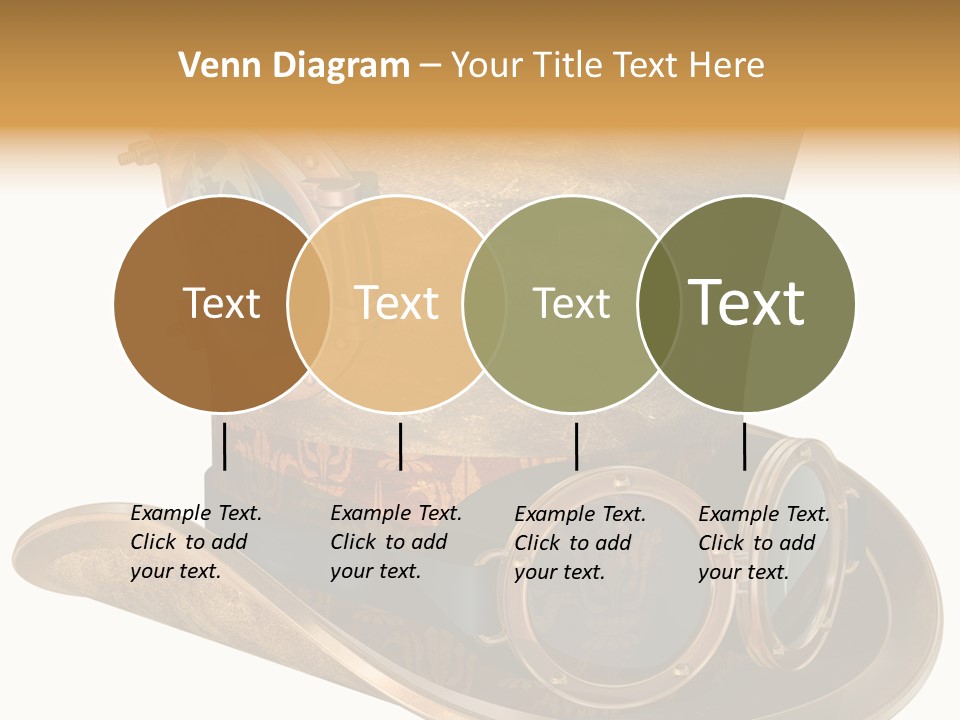 Worn Top Hat Punk PowerPoint Template